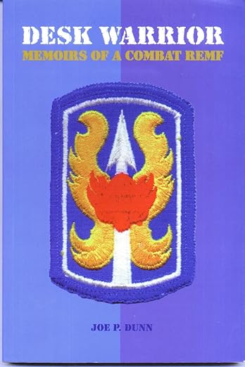 Desk Warrior: Memoirs of a Combat REMF book cover graphic