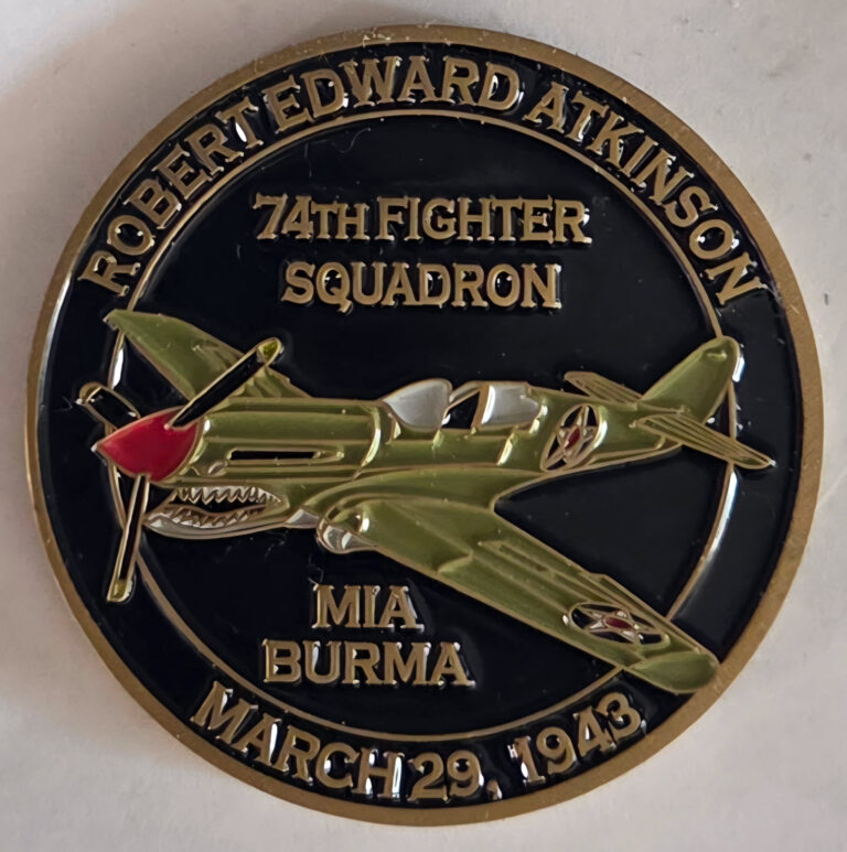 Robert Edward Atkinson commemorative medal image