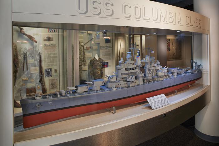 USS Columbia replica